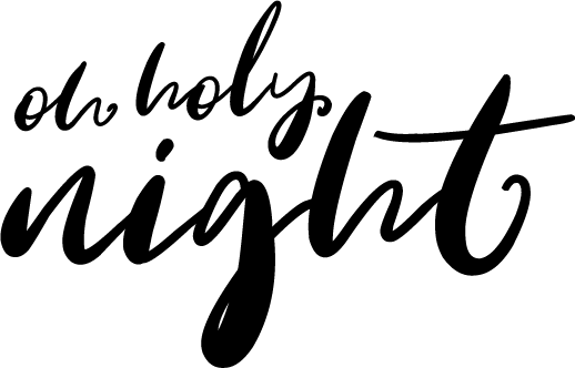 “oh, Holy Night” Cut File And Printable - “oh, Holy Night” Cut File And Printable (518x332)