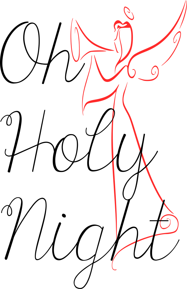 Oh Holy Night - Line Art (612x946)