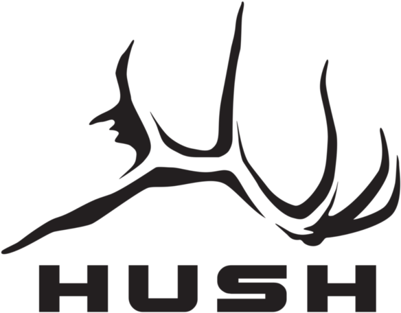 "tj" Fire Bull Decals All Colors And Sizes Hushin - Hush Hunting Logo (600x569)