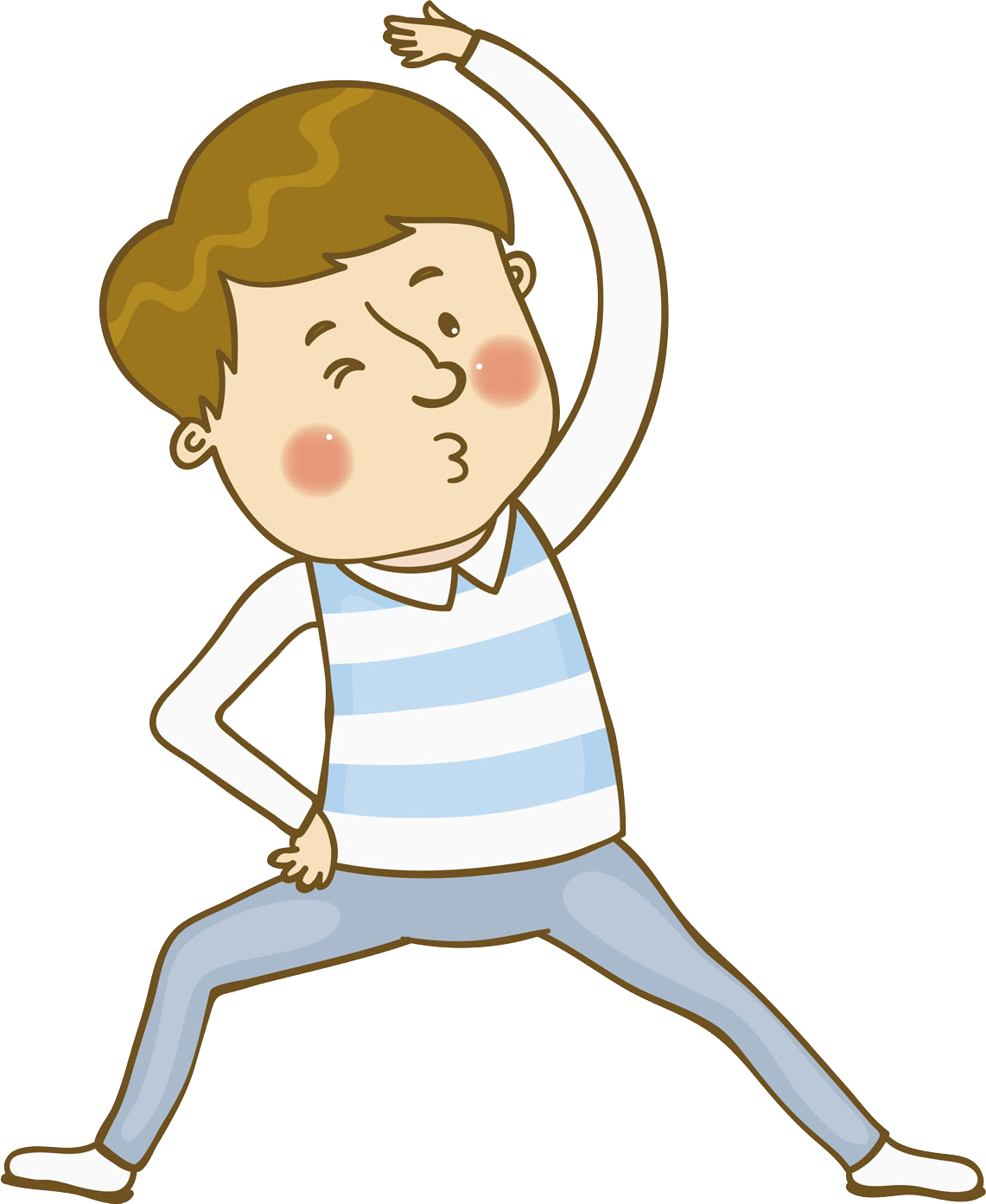 Sport Physical Exercise Child Gymnastics Illustration - Cartoon (1141x1393)