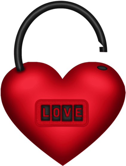Download Red Padlock Heart Love Png Images Background - Portable Network Graphics (480x596)