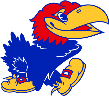 Jayhawk Breakfast Rotary Club - University Of Kansas Jayhawks (438x388)