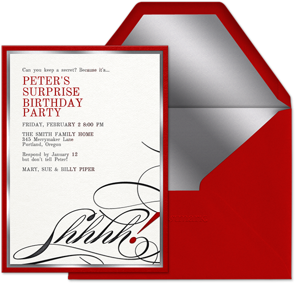 Free Evite For Birthday Party - Document (600x600)