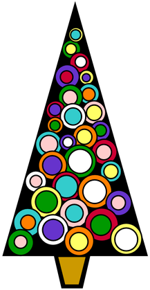 Festival Of The Trees Gala And Auction - Christmas Scene Free Clip Art (500x500)