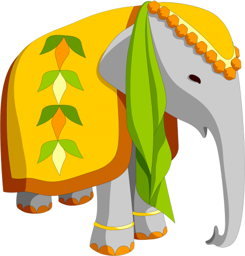 Elephant,indian,gala - Elephant (500x524)
