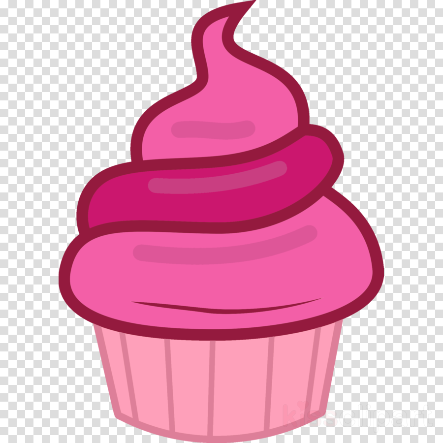 Download Pink Cupcake Png Clipart Cupcake Frosting - Red Ball Transparent Background (900x900)