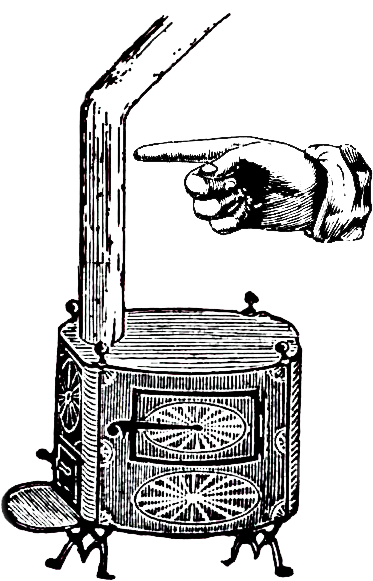 So Who Needs A Chimney Sweep - Stove (380x584)