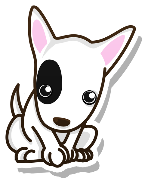 Terrier Drawing Chibi - Clip Art (600x600)