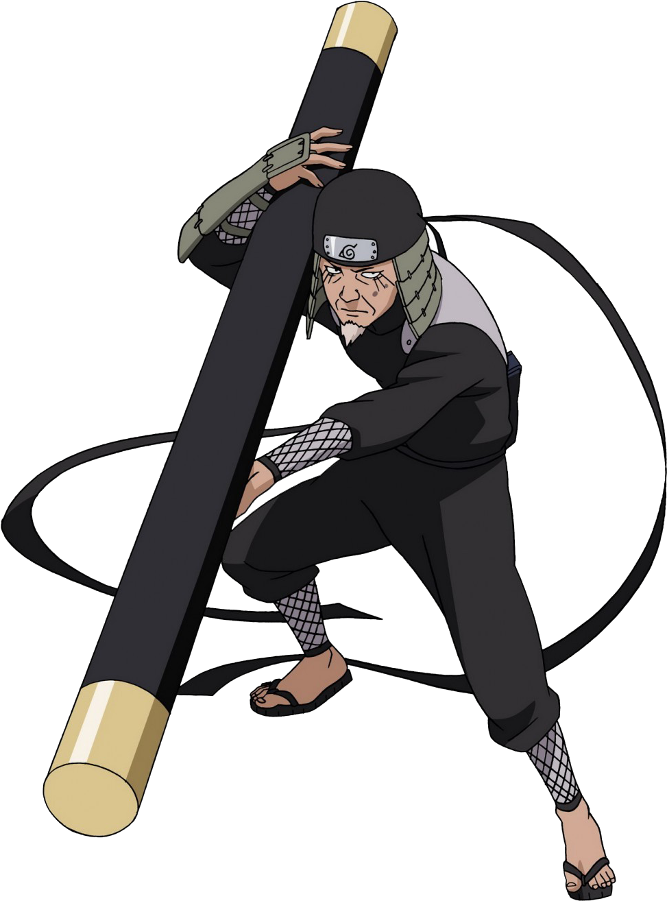 Hiruzen Sarutobi Render [ultimate Ninja 3/4/5] By Maxiuchiha22 - Naruto 3 Hokage (1280x1522)