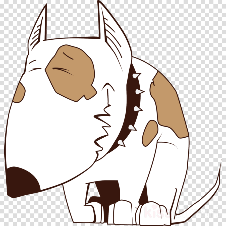 Собака Рисунок Png Clipart Miniature Bull Terrier Puppy - Dog Wall Mural - Talking To The Bird (900x900)