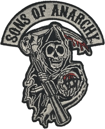Military Skull Clipart - Sons Of Anarchy (359x442)