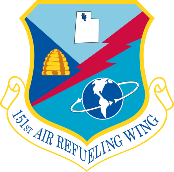 151st Air Refueling Wing, Salt Lake City, Ut - Air Education And Training Command (609x599)