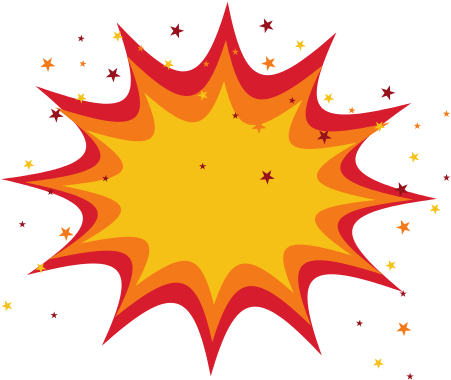Explosion Graphic - Reasons To Wear Sunglasses (550x550)