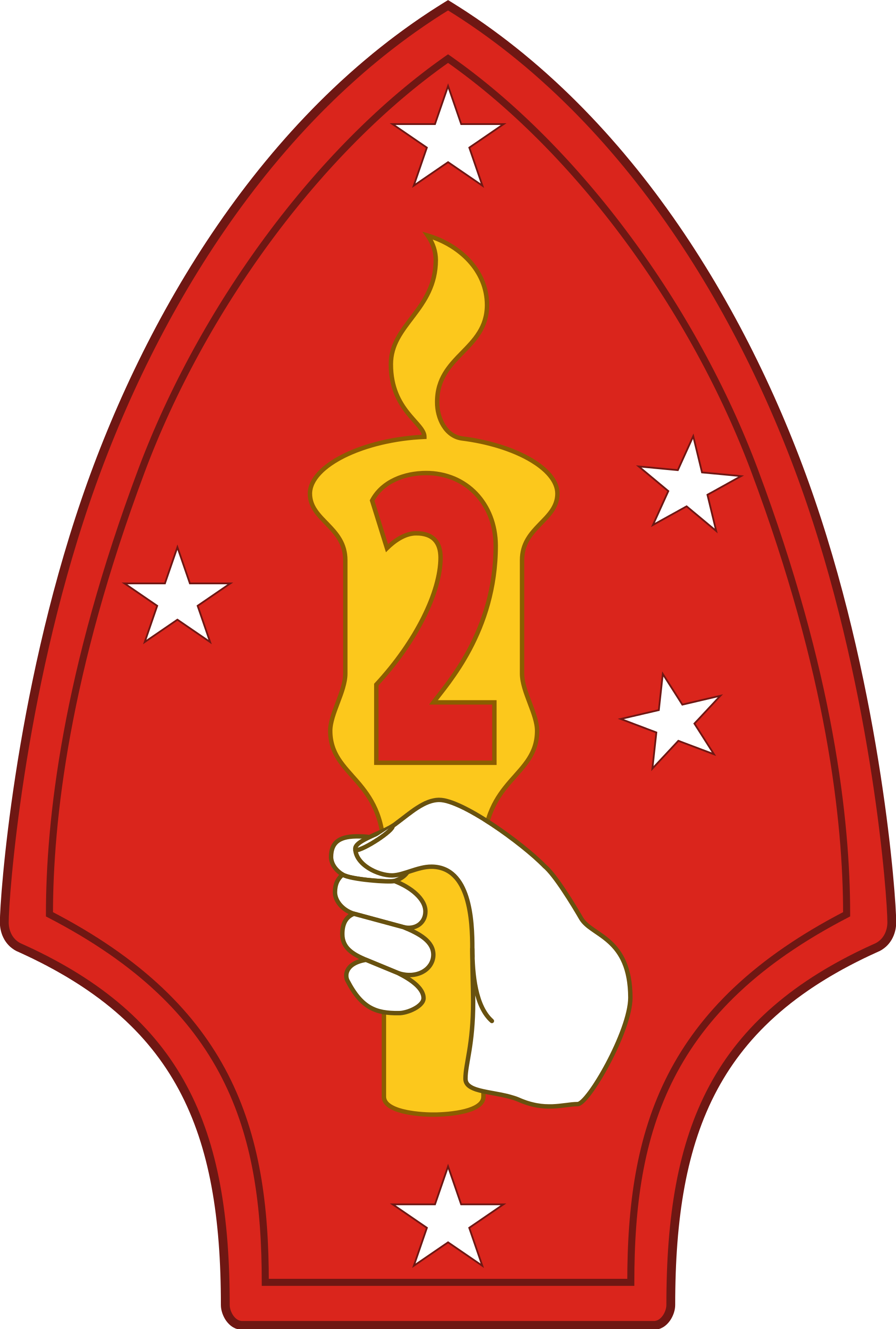 Open - 2nd Marine Division Insignia (2000x2966)