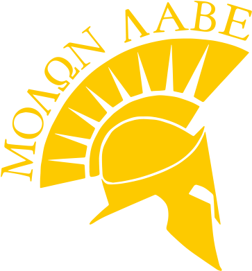 Molon Labe Come And Take Them Spartan Helmet Vinyl - Sticker (400x400)