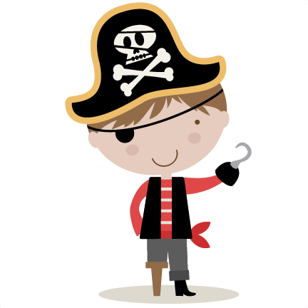 Transparent Cutting File For Scrapbooking Cut Miss - Pirate Png Clipart (432x432)