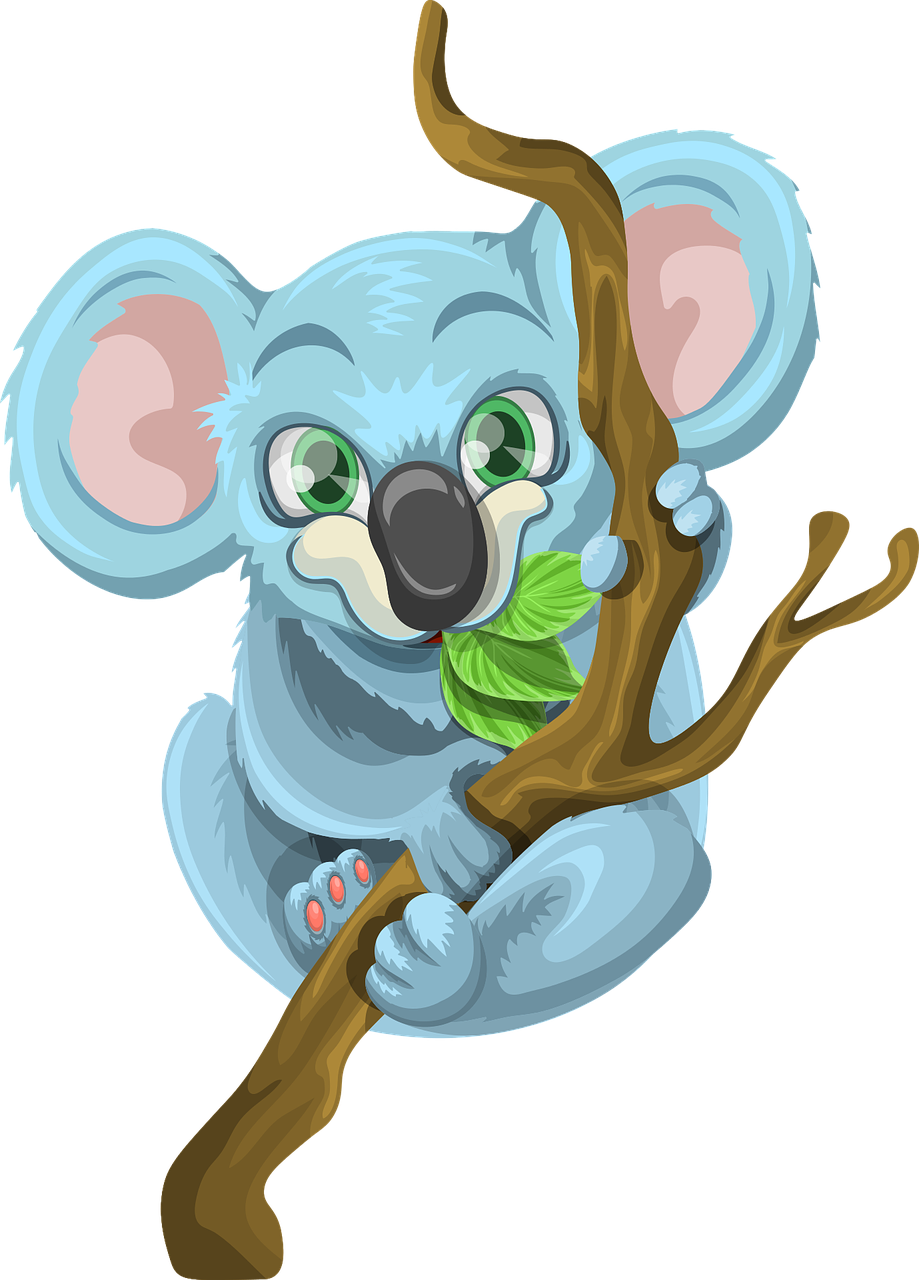 Australia, Koala Animal Wood Australia Wildlife Mamma - Aussie Happy New Year (919x1280)