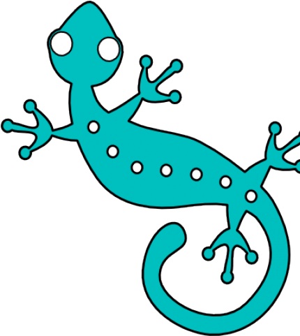 Leopard Gecko Clipart Australia - Clipart Blue Lizard (640x480)