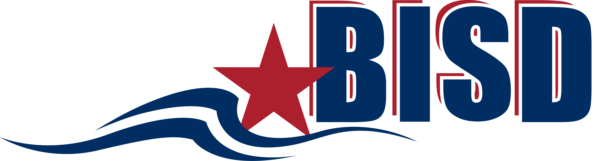 This Is The Image For The News Article Titled Bisd - Brazosport Isd Logo (2444x661)