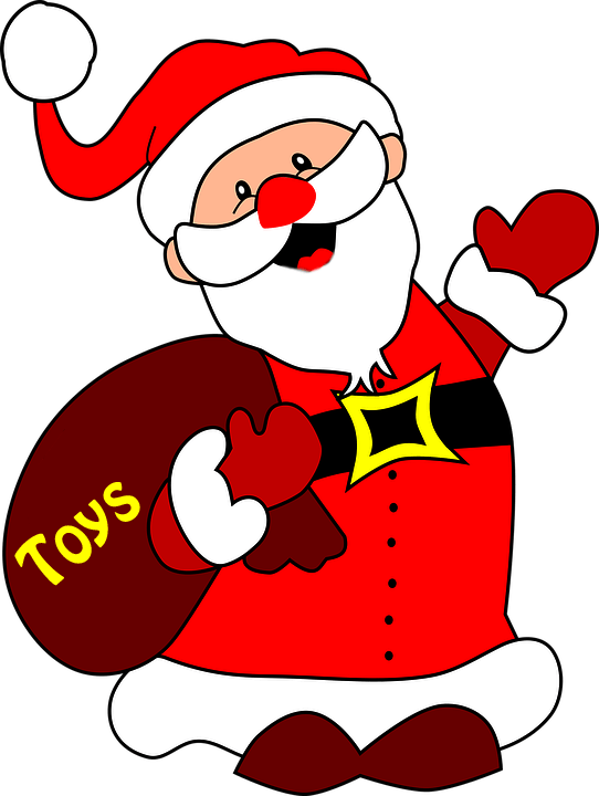 Flying Bird Transparent Background ~ Free Png Images - Father Christmas Toys (542x720)