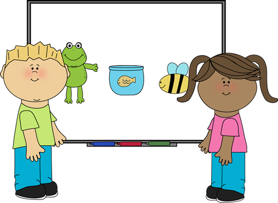 Graphic Freeuse Stock Intelligent Clipart Kid - Interactive Whiteboard Clipart (900x657)