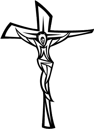 Catholic Cross Png - Wall Cross Modern Metal Wall Sign Religious Home Decor (600x450)