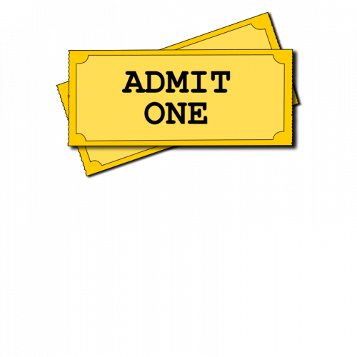 Clipart Info - Movie Tickets Clipart (500x500)