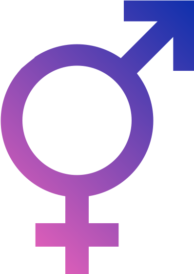 The Two Distincitve Gender Signs, Mixed Together - Simbolo Del Hombre Y La Mujer (480x560)