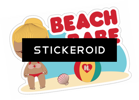 Sand Beach - Sticker (528x382)