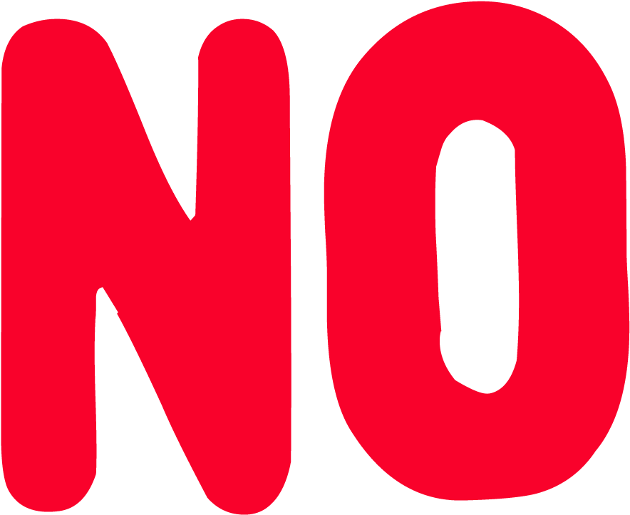 No Transparent Www Pixshark Com Images Galleries With - Transparent No Word Png (1020x1020)