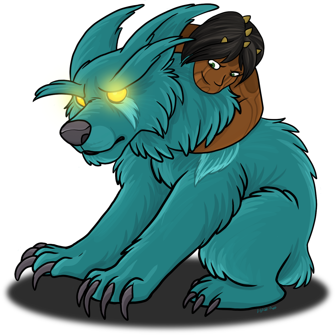 Today Is Kazta, My Trooper's Fourth Birthday She Was - Cartoon (1600x1531)