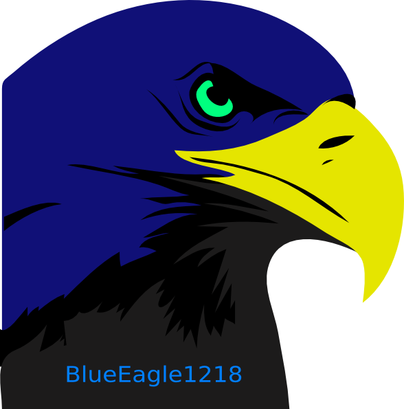 Blue Eagle New Logo Clipart - Blue Eagle New Logo Clipart (588x595)