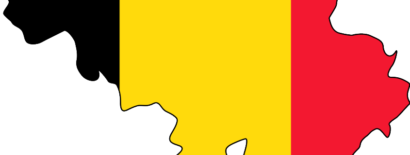 Belgium Joins The Ifp Family - Belgium Flag Shape Of Country (845x321)