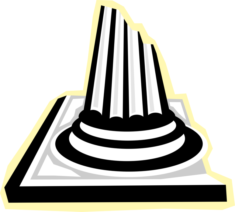 Vector Illustration Of Ancient Greece Greek Or Roman - Vector Illustration Of Ancient Greece Greek Or Roman (773x700)