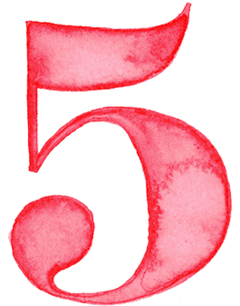 Top 5 Reasons To Begin Working With An Iec The Summer - Number 5 Lettering (380x340)