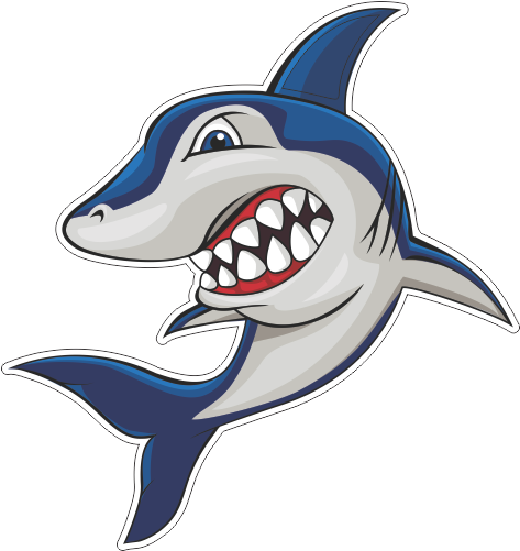 Tournaments Big Fish - Gambar Ikan Hiu Kartun (500x500)