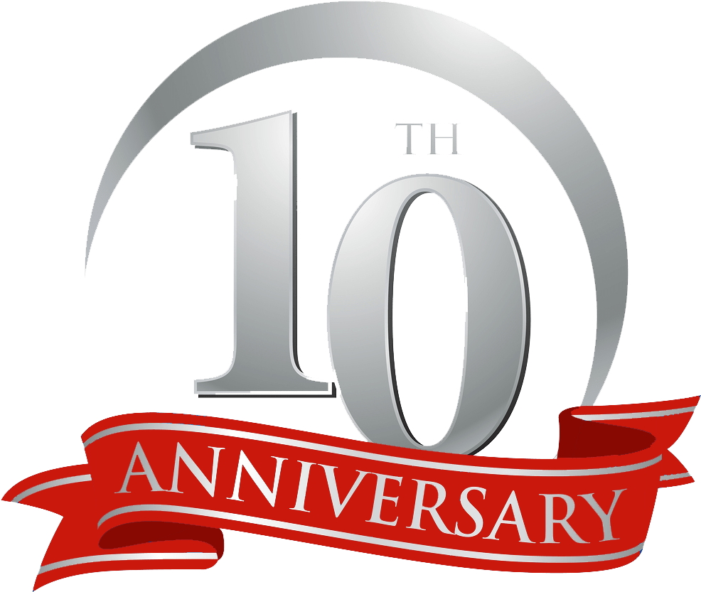 In Celebration Of Our 10 Year Anniversary, This Month - 18th Anniversary Logo (1152x1016)