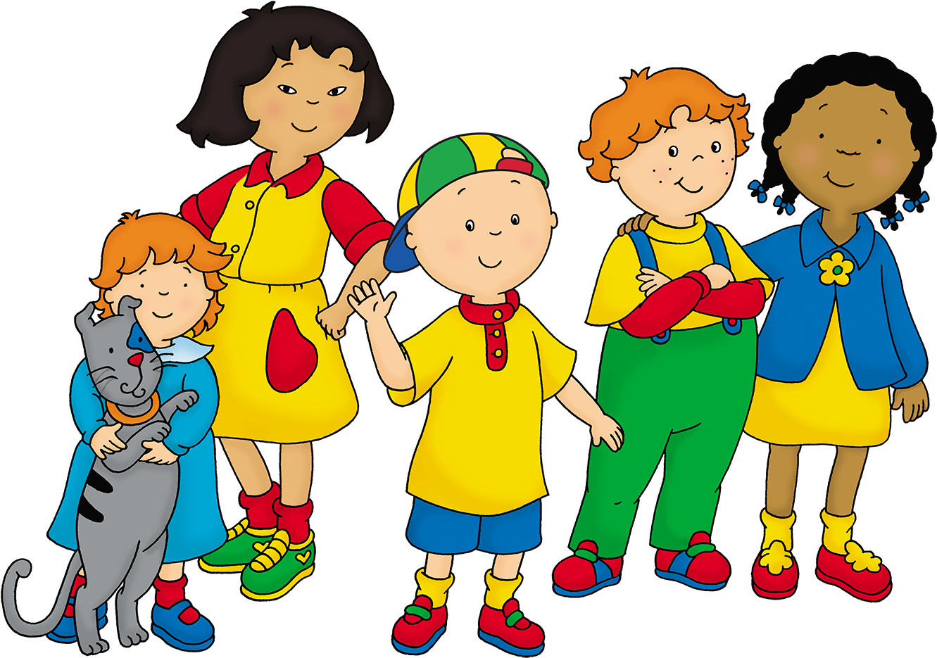 Caillou Family - Caillou Party Favor Box (1478x1000)