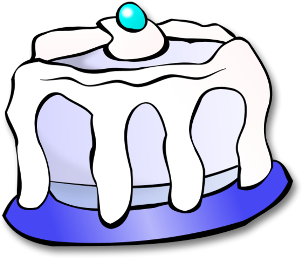 Cake Cartoon Vector Clip Art - Cake Clip Art (600x515)