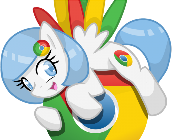 Browsers Clipart Google Chrome - My Little Pony Google (640x480)