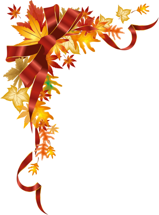 Bordures,coins,tubes Autumn Display, Framed Art, Clip - Beautiful Frames Free Download (546x738)