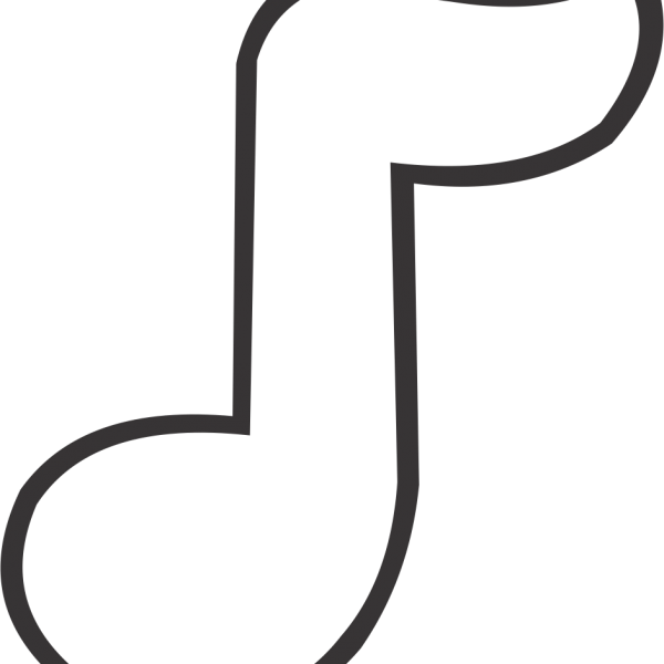 Single Note - Musical Note (600x600)