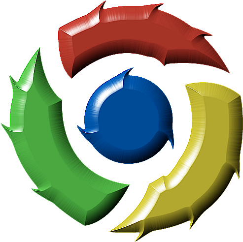 Old Google Chrome Logo Png - Google Chrome Custom Logo (493x492)