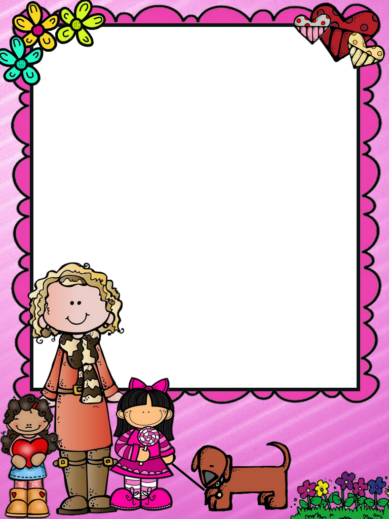 Borders And Frames, School Decorations, Binder, Picture - Molding (768x1024)