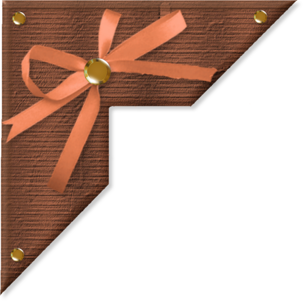 Bordures,tubes Coins,corners Flower Frame, Scrapbook - Wood (600x597)