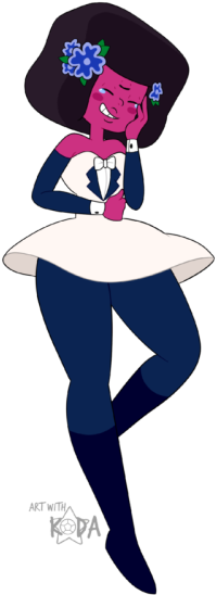 This Is My Fan Fusion Of Wedding Garnet This Is From - Steven Universe Wedding Garnet (292x600)