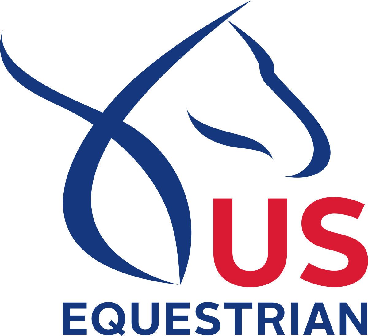 United States Equestrian Federation Wikipedia Cloth - Us Equestrian Logo (1200x1096)