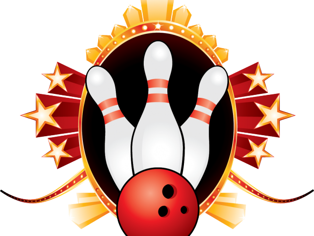 Monster Waves Clipart Bowling - Bowling Logo Png (640x480)
