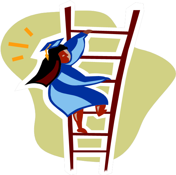 Junk Education - Education Ladder (604x595)