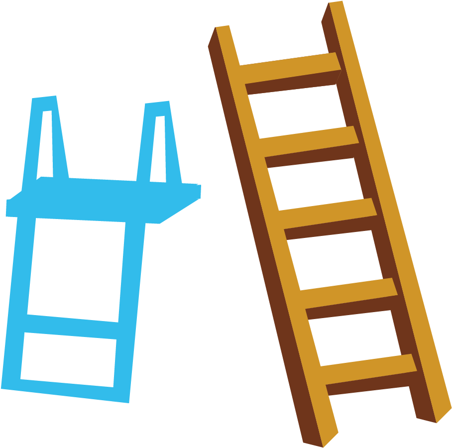 Clip Royalty Free Rope Ladder Clipart - Cái Thang Gỗ (1240x1170)